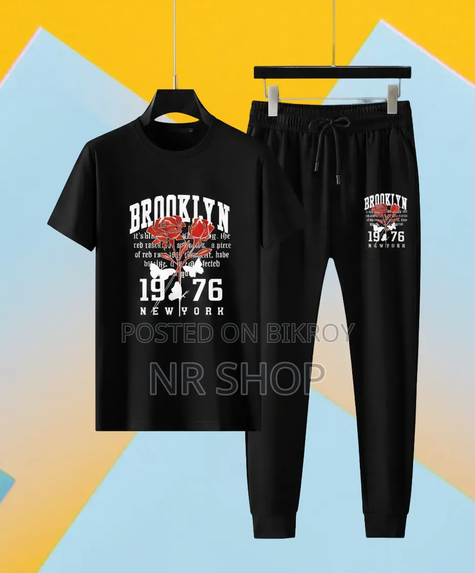 Urban Comfort Mesh T-Shirt Trouser Combo