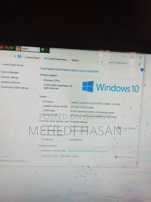 ডেস্কটপ কম্পিউটার গিগাবাইট ৮জিবি ইন্টেল কোর আই৩ এসএসডি ২৫৬জিবি