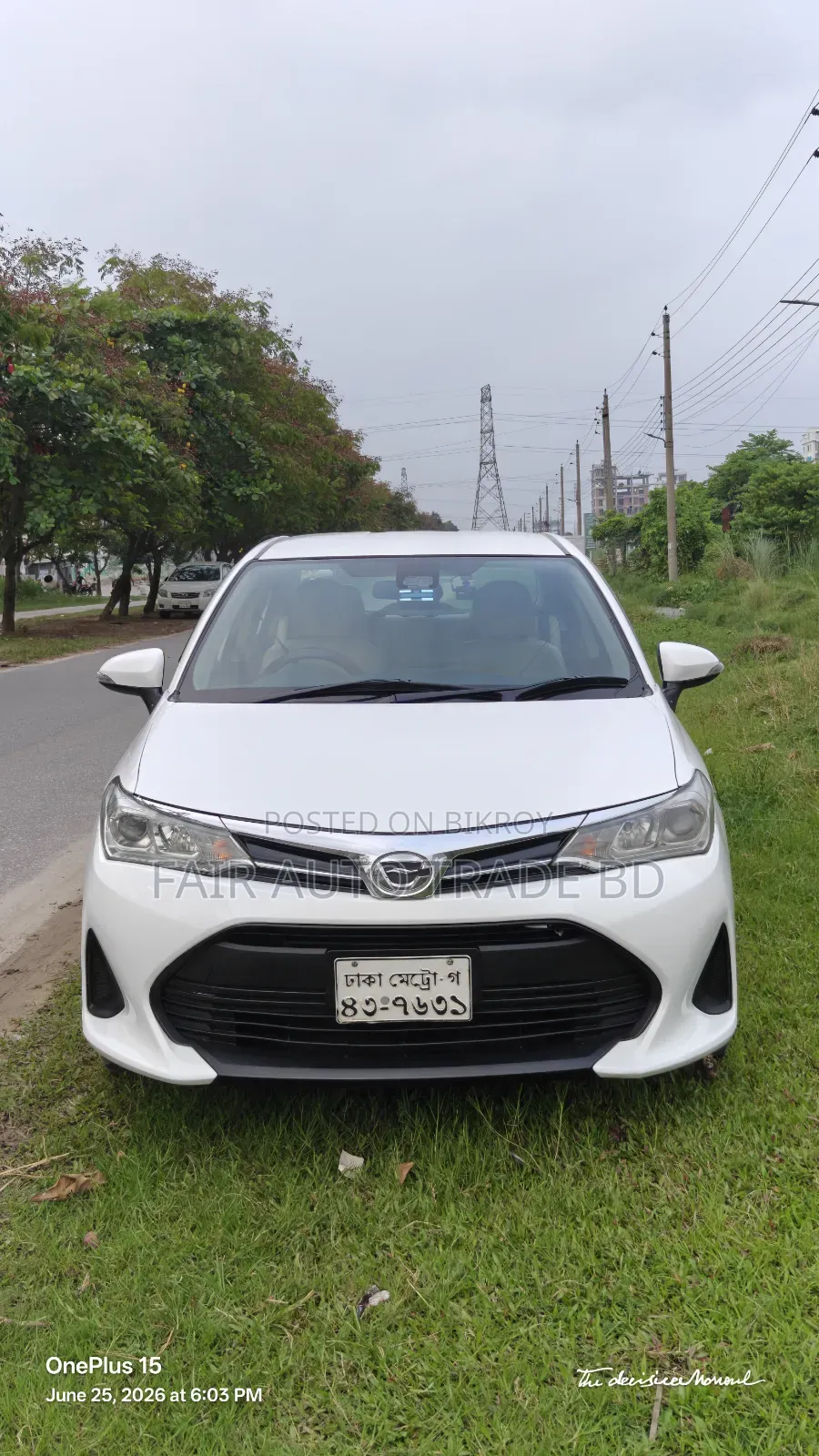 Toyota Axio 2018 White