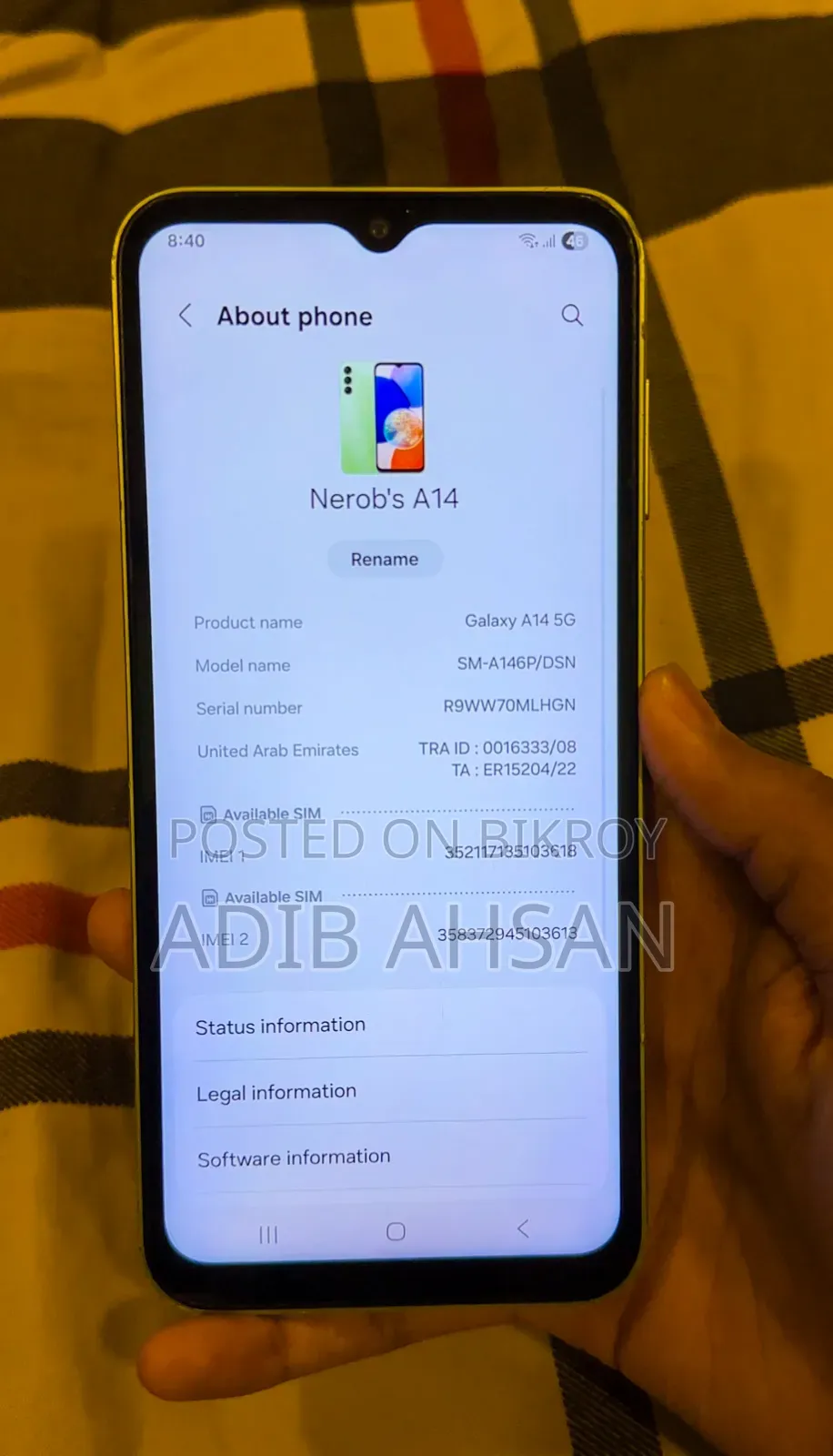 Samsung Galaxy A14 5G 128 GB Green
