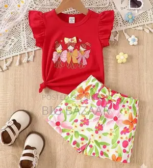 Kids Cotton T-shirt & Pant Set