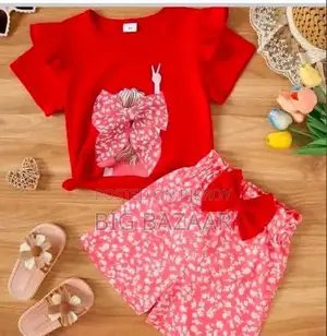 Kids Cotton T-shirt & Pant Set