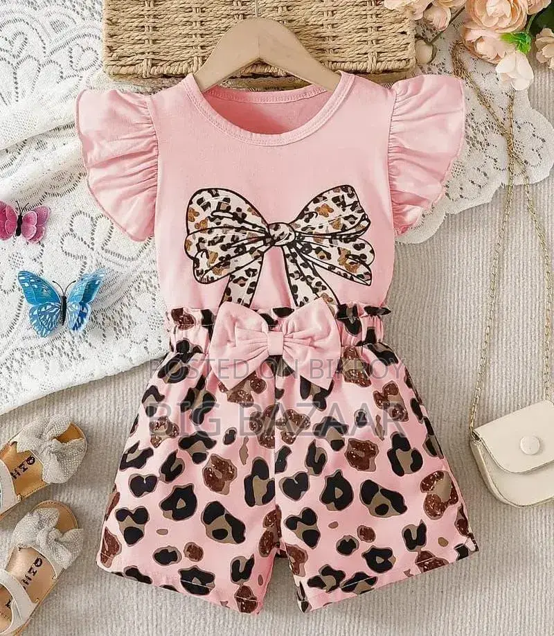 Kids Cotton T-shirt & Pant Set