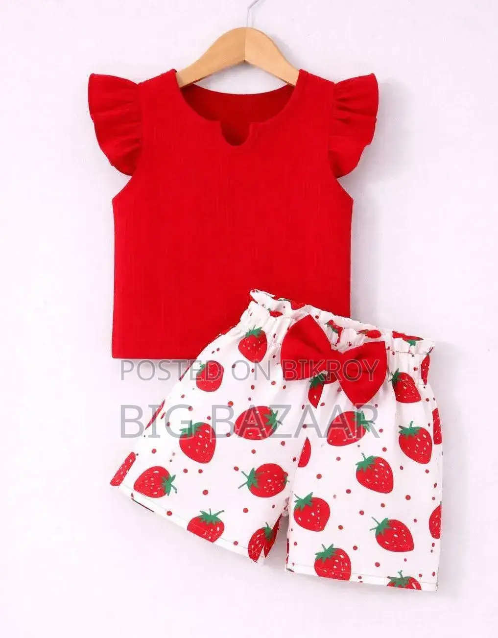 Kids Cotton T-shirt & Pant Set