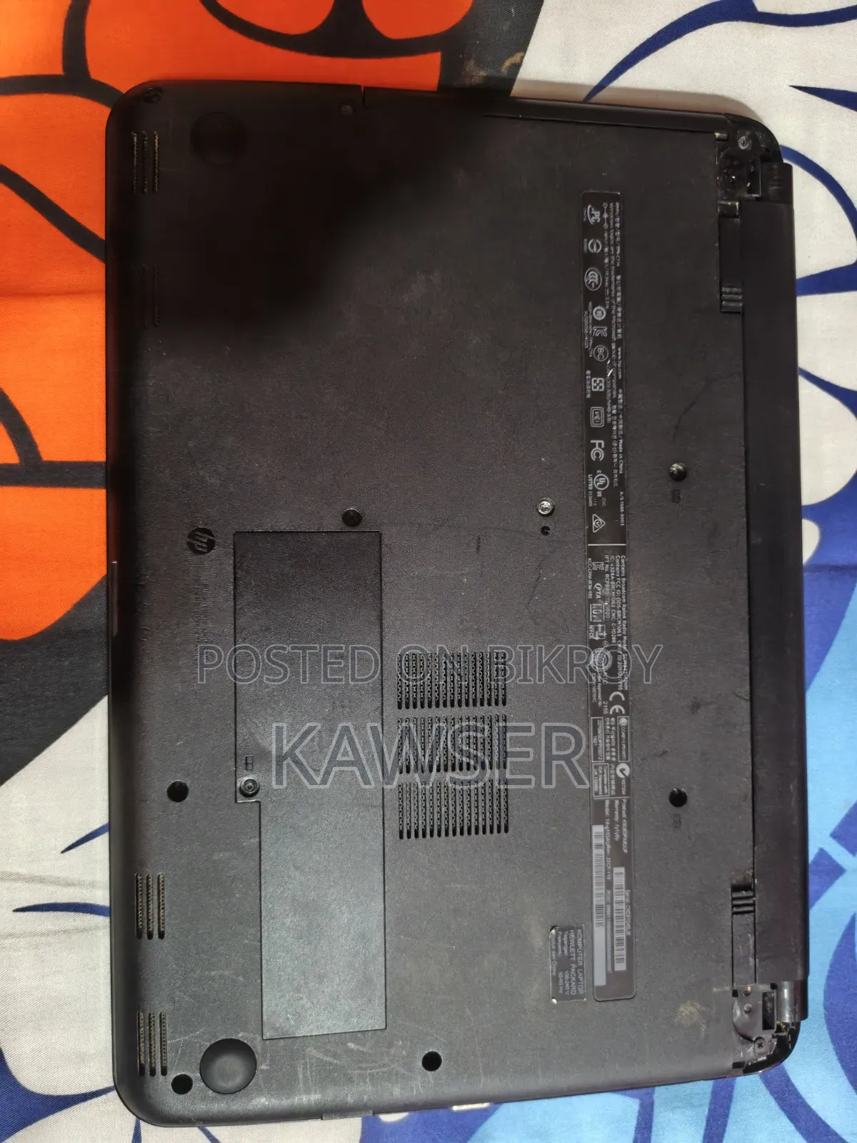 ল্যাপটপ HP 14-Dq1025cl 4GB Intel Core I5 HDD+SSD 128GB