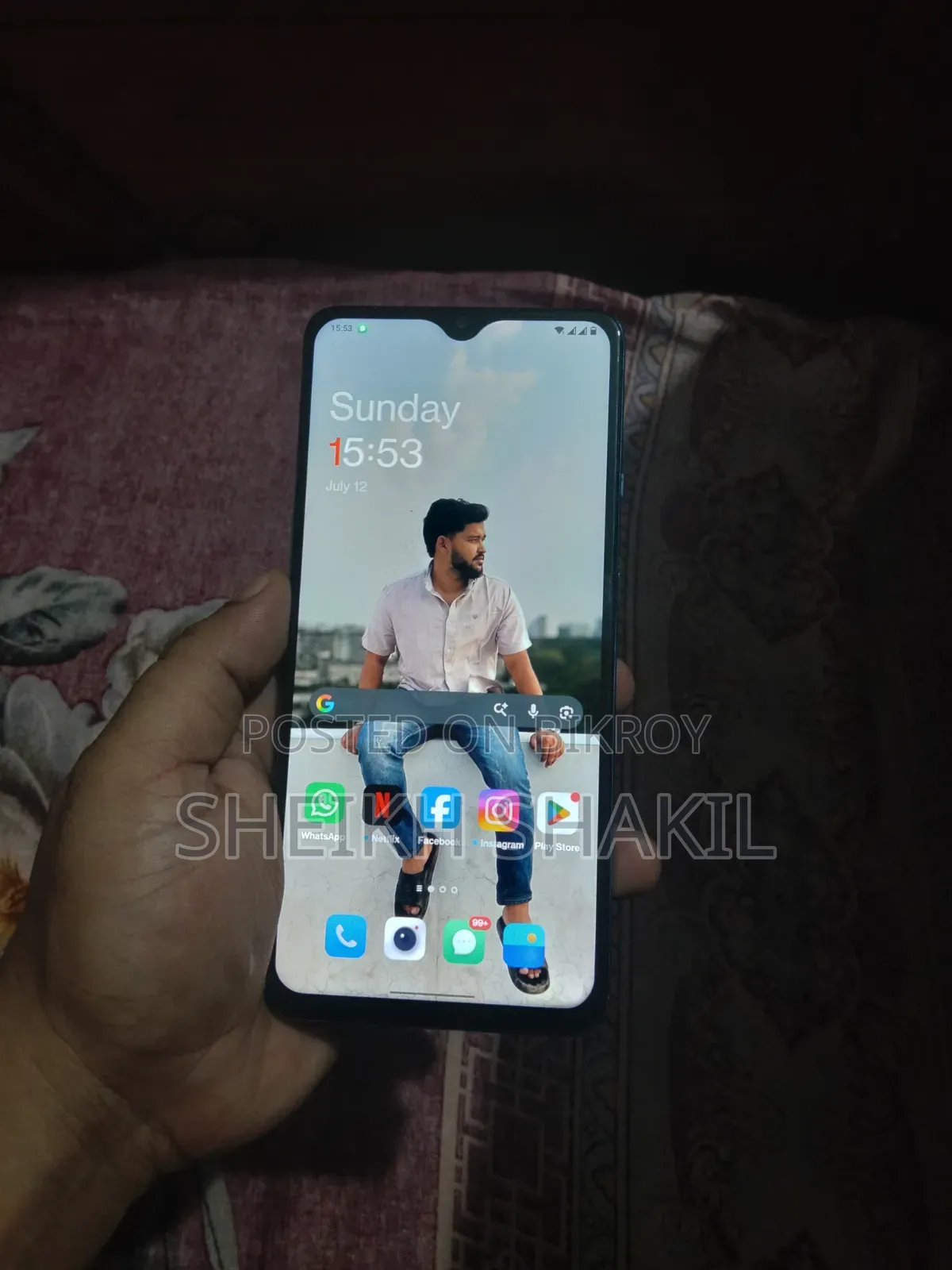 ওয়ানপ্লাস ৭টি ১২৮ জিবি ব্লু