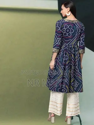 Premium AC Cotton Two-Piece Kurti