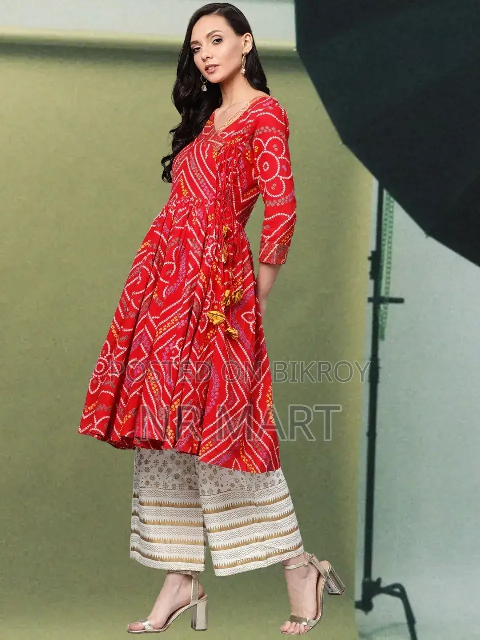 Premium AC Cotton Two-Piece Kurti
