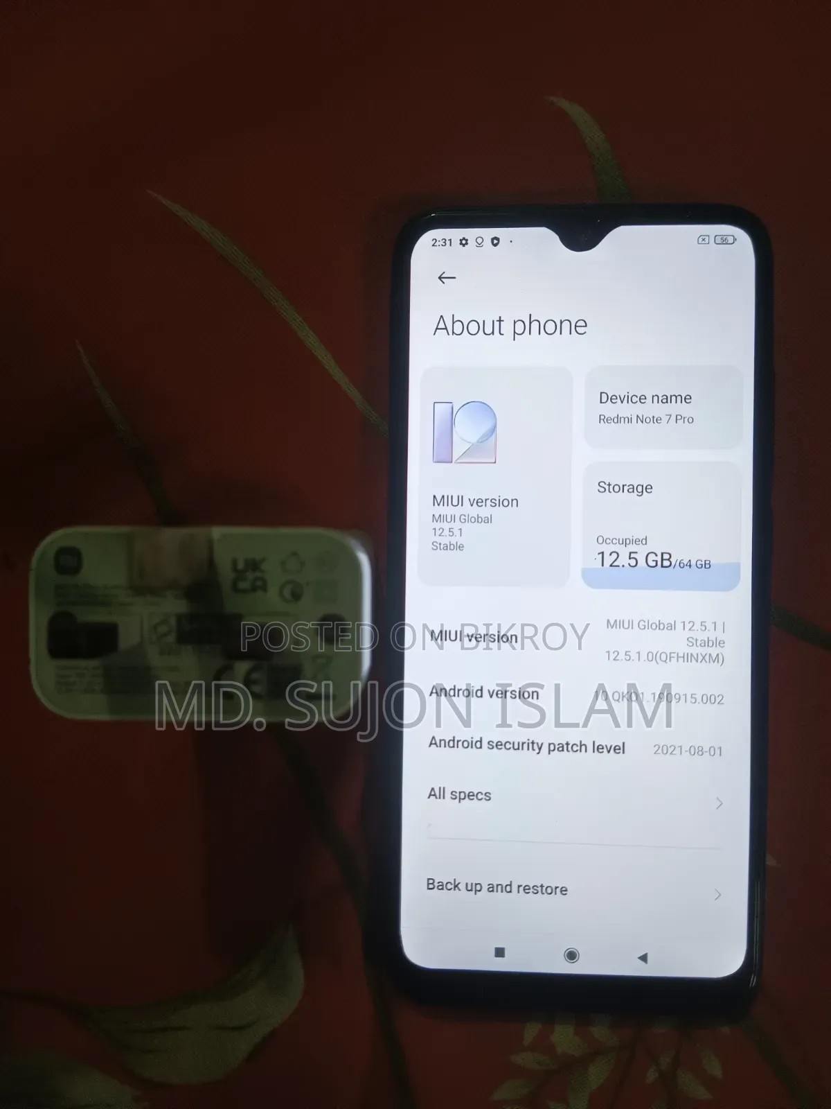 Xiaomi Redmi Note 7 Pro 64 GB Blue