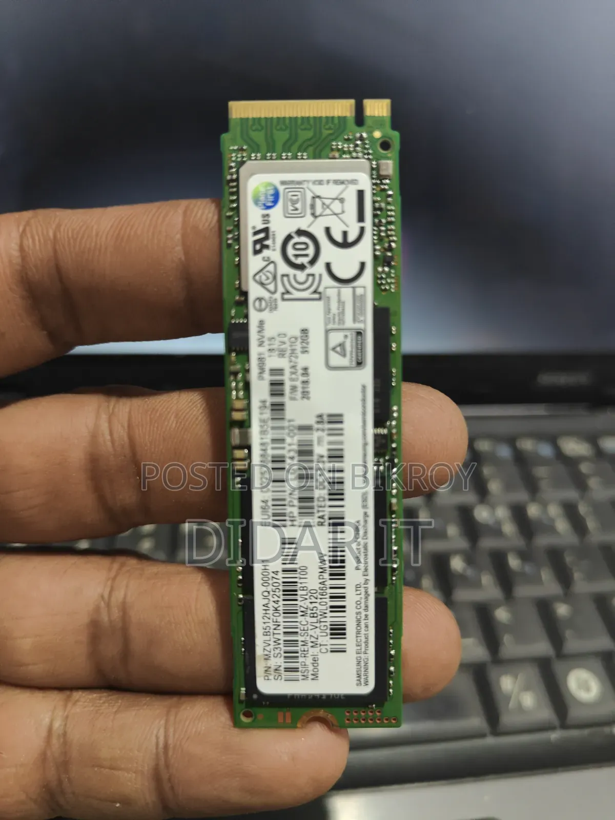 For Sale: Premium Samsung PM981 512GB NVMe M.2 SSD