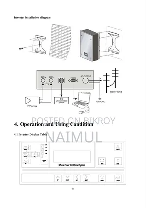 Sungrow 8kw 3-phase On-grid Inverter (Sg8.0rt)