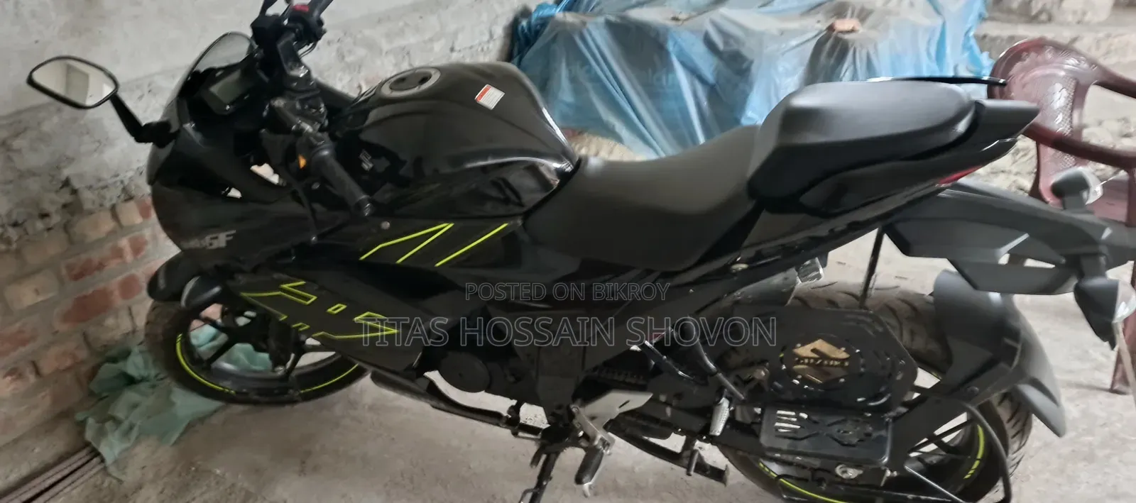 New Suzuki Gixxer Fi ABS 2026 Black