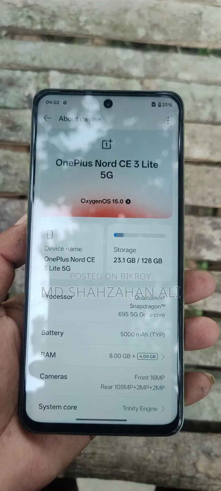 OnePlus Nord CE 5G 128 GB Green