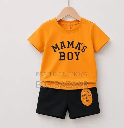 Kids Cotton T-Shirt Pant Set