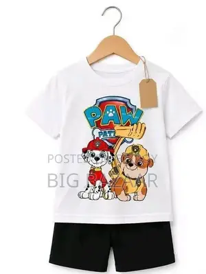 Kids Cotton T-Shirt Pant Set