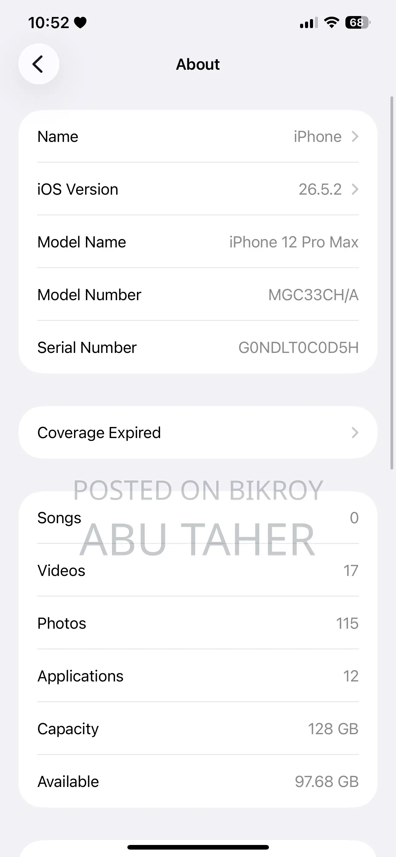 Apple iPhone 12 Pro Max 128 GB Blue