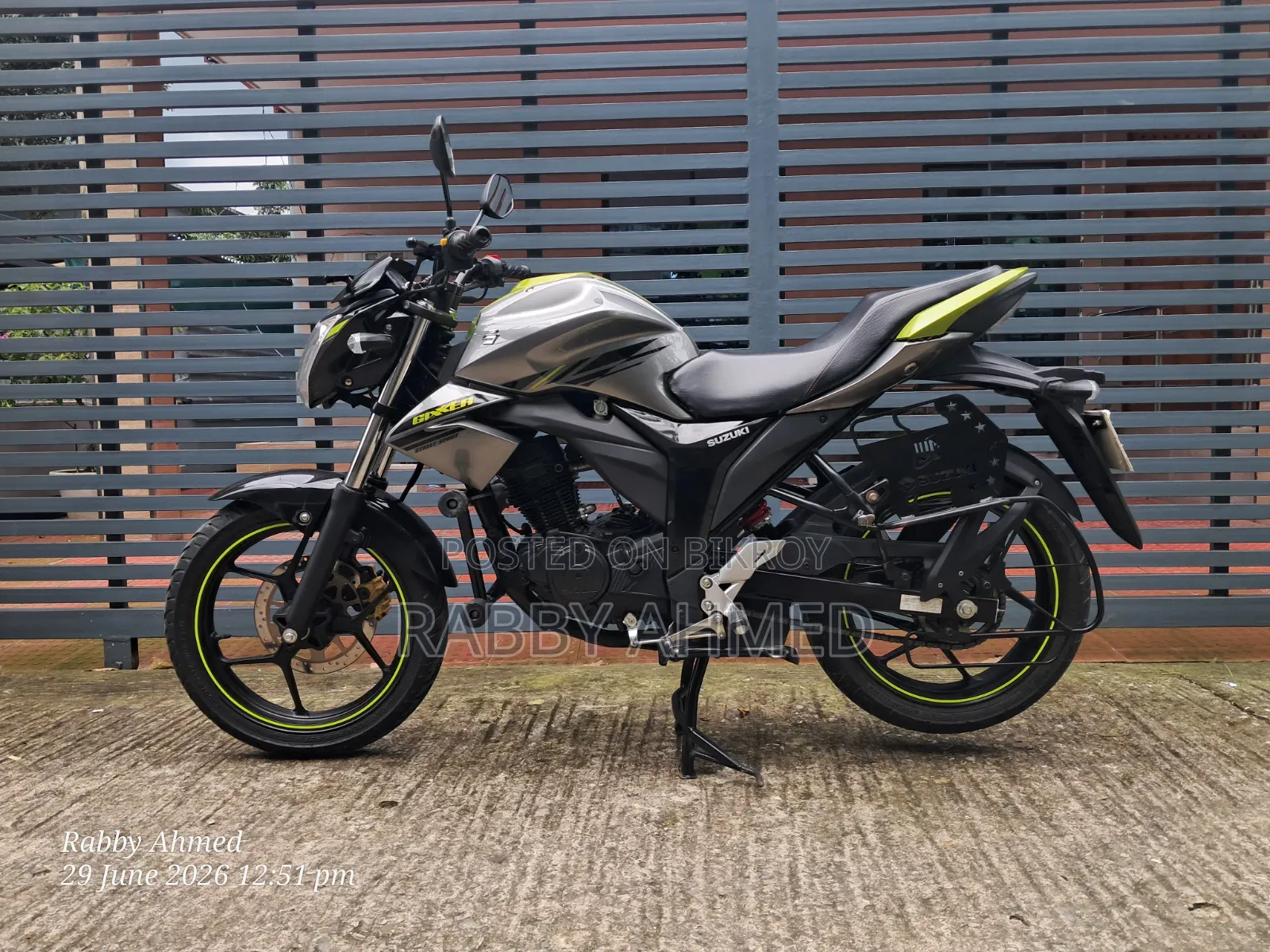Suzuki Gixxer Monotone 2025