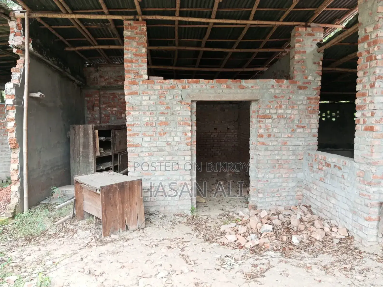 বারোপুরে কারখানা শেড বিক্রয় হবে ১৮ শতাংশ। পাকা দেওয়ালে ঘেরা।