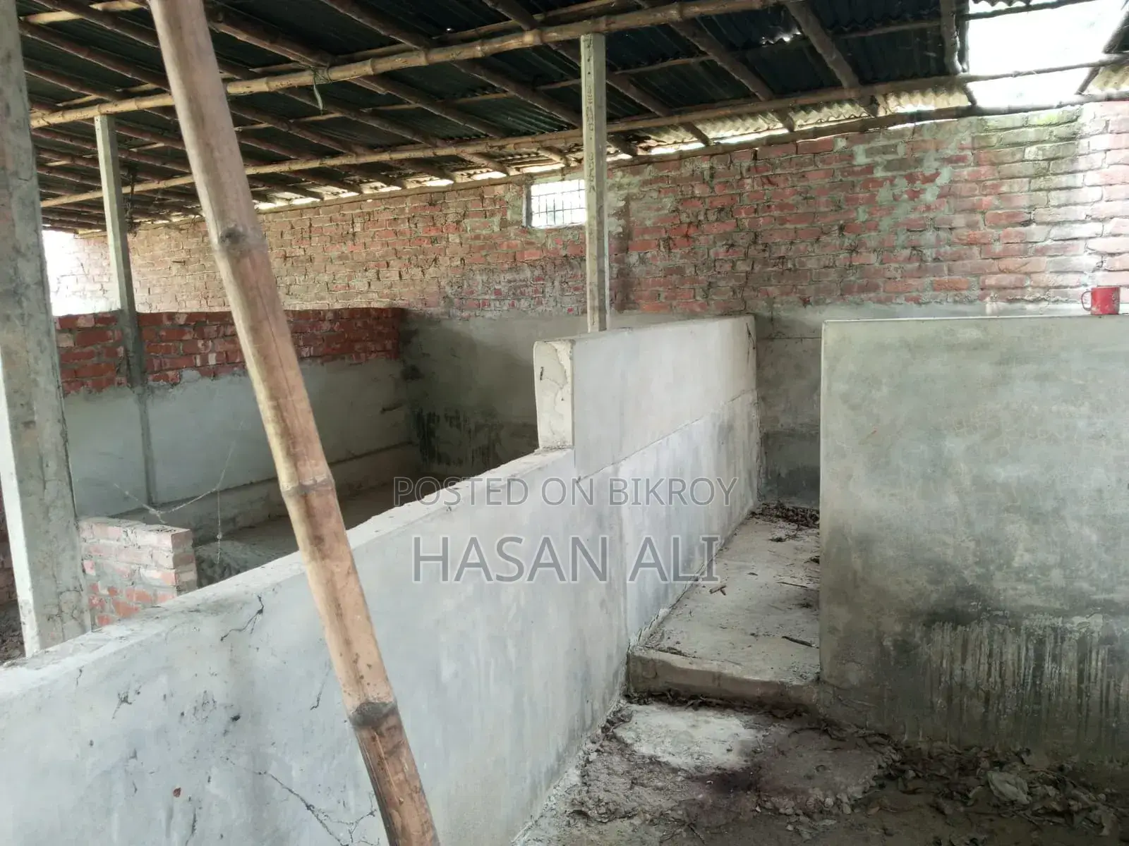 বারোপুরে কারখানা শেড বিক্রয় হবে ১৮ শতাংশ। পাকা দেওয়ালে ঘেরা।