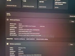 ডেস্কটপ কম্পিউটার MSI Pro 20 6NC 24GB AMD Ryzen 5 SSD 512GB