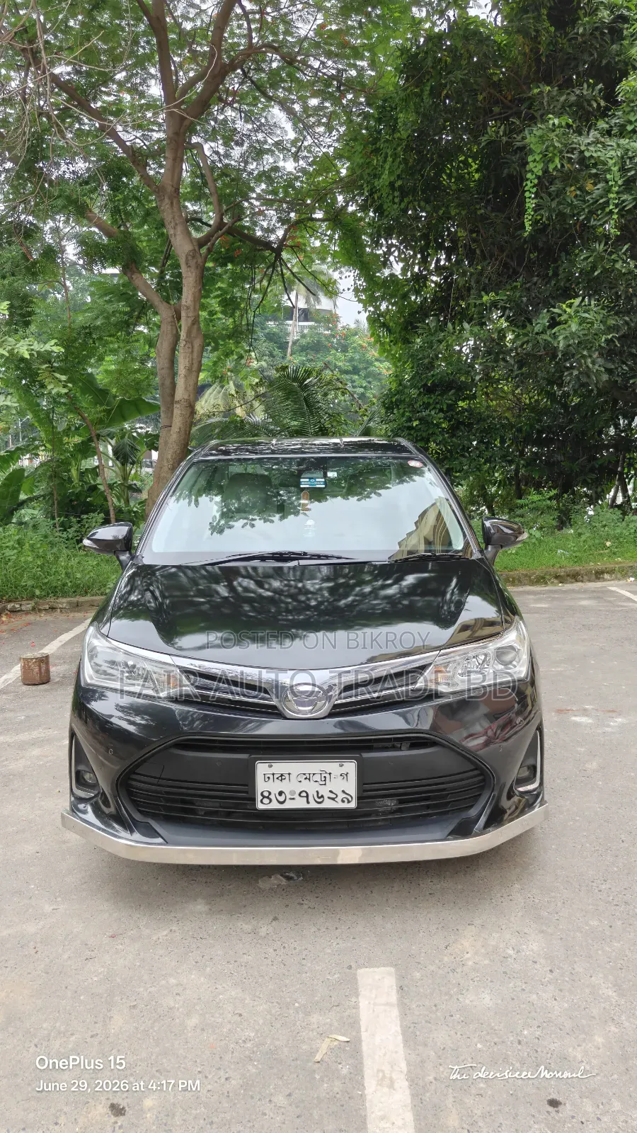 টয়োটা এক্সিও ২০১৮ কালো