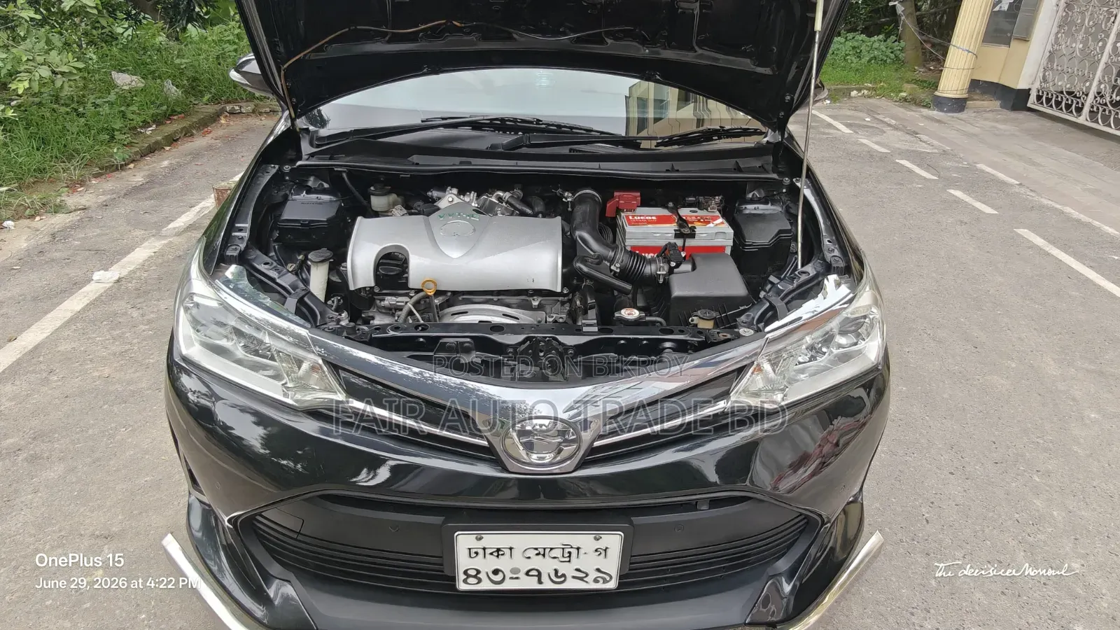 টয়োটা এক্সিও ২০১৮ কালো