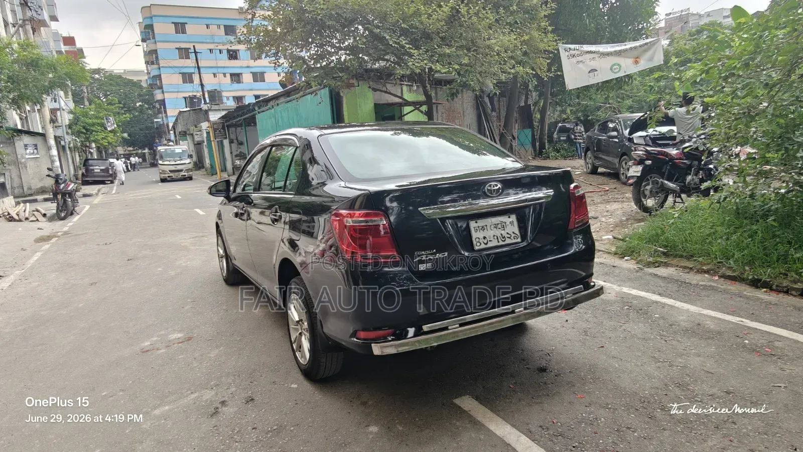 টয়োটা এক্সিও ২০১৮ কালো