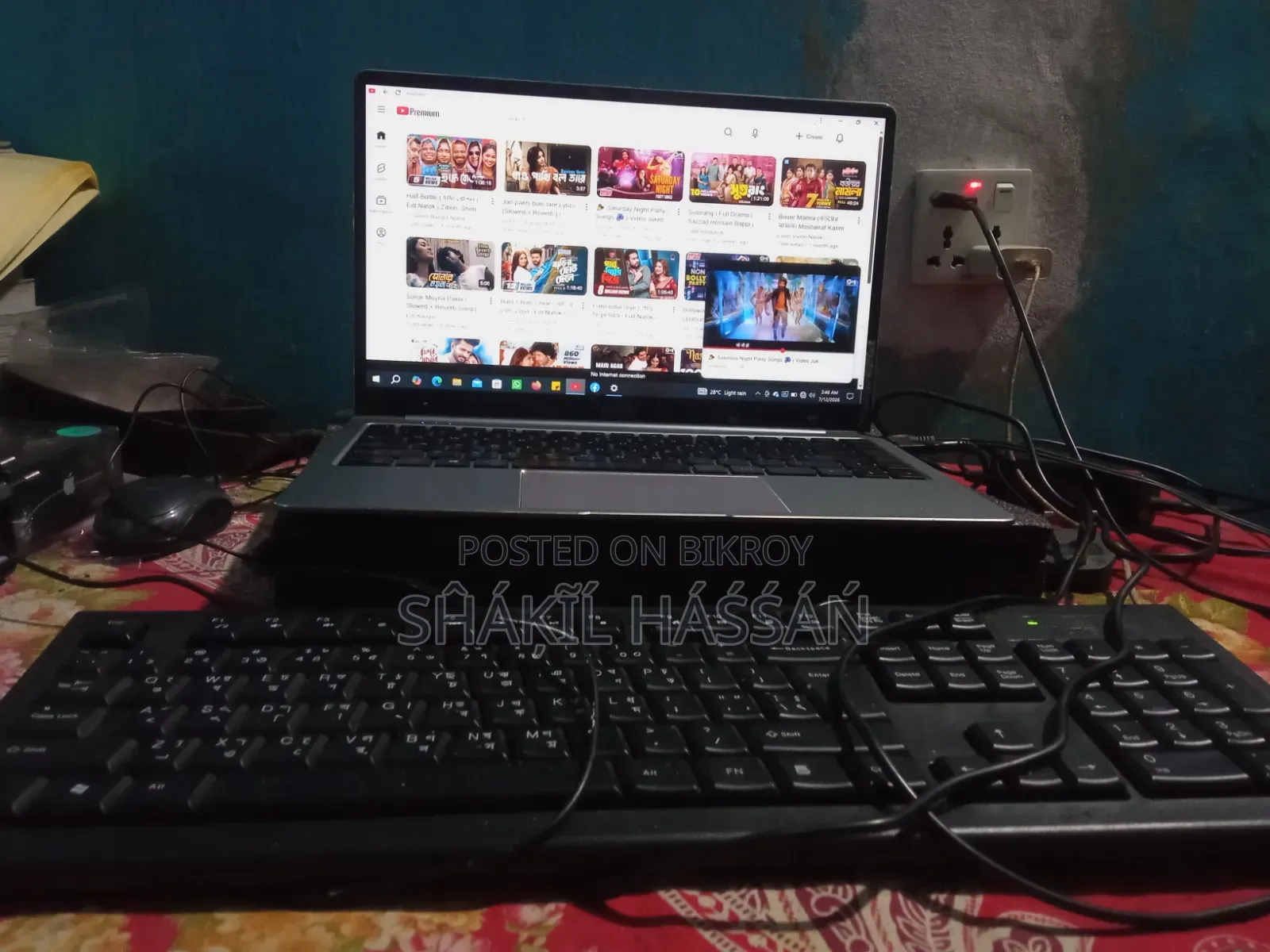 ল্যাপটপ ৮জিবি ইন্টেল সেলেরন এইচডিডি+এসএসডি ১২৮জিবি