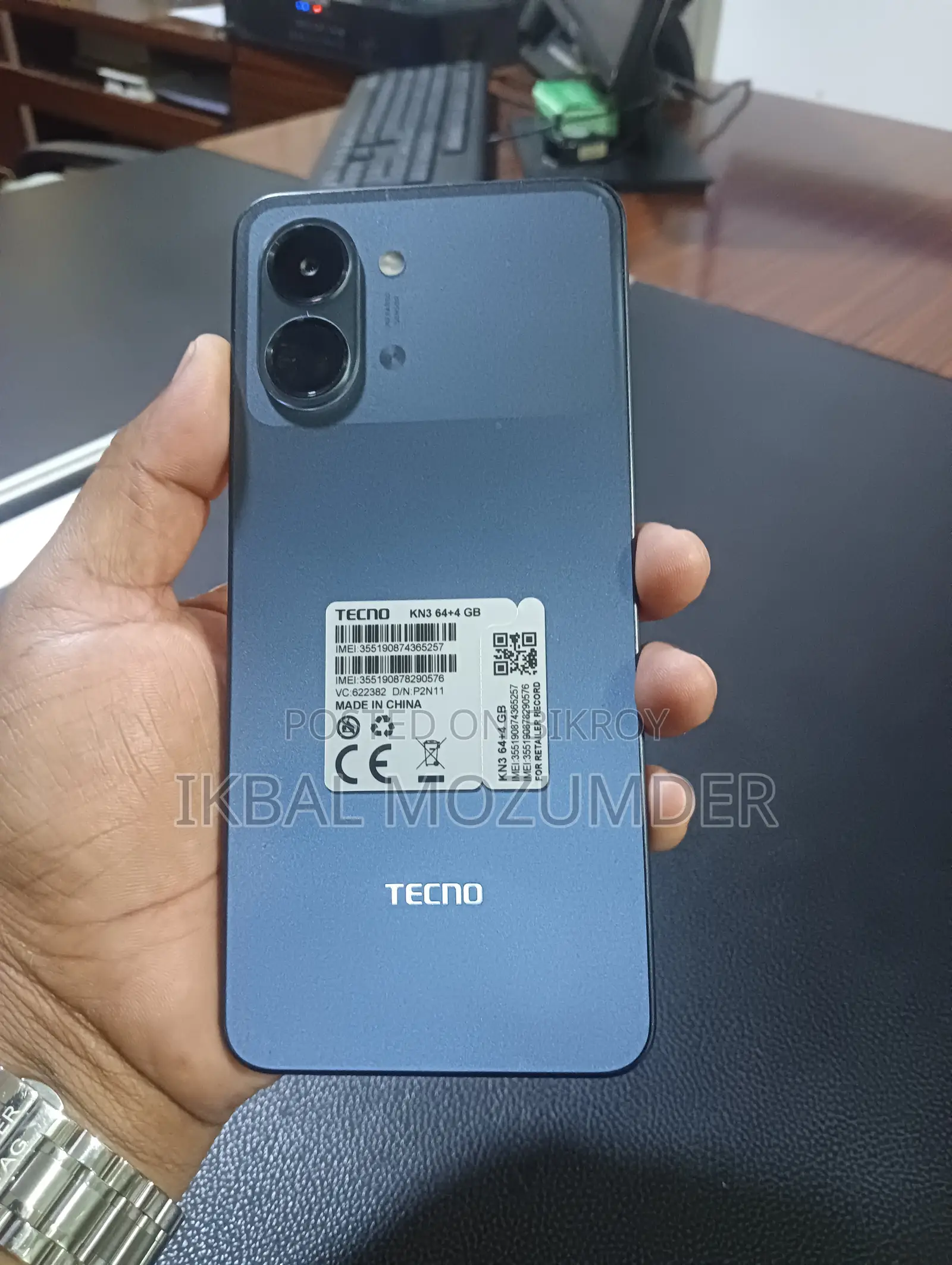 Tecno Spark Go 64 GB Blue