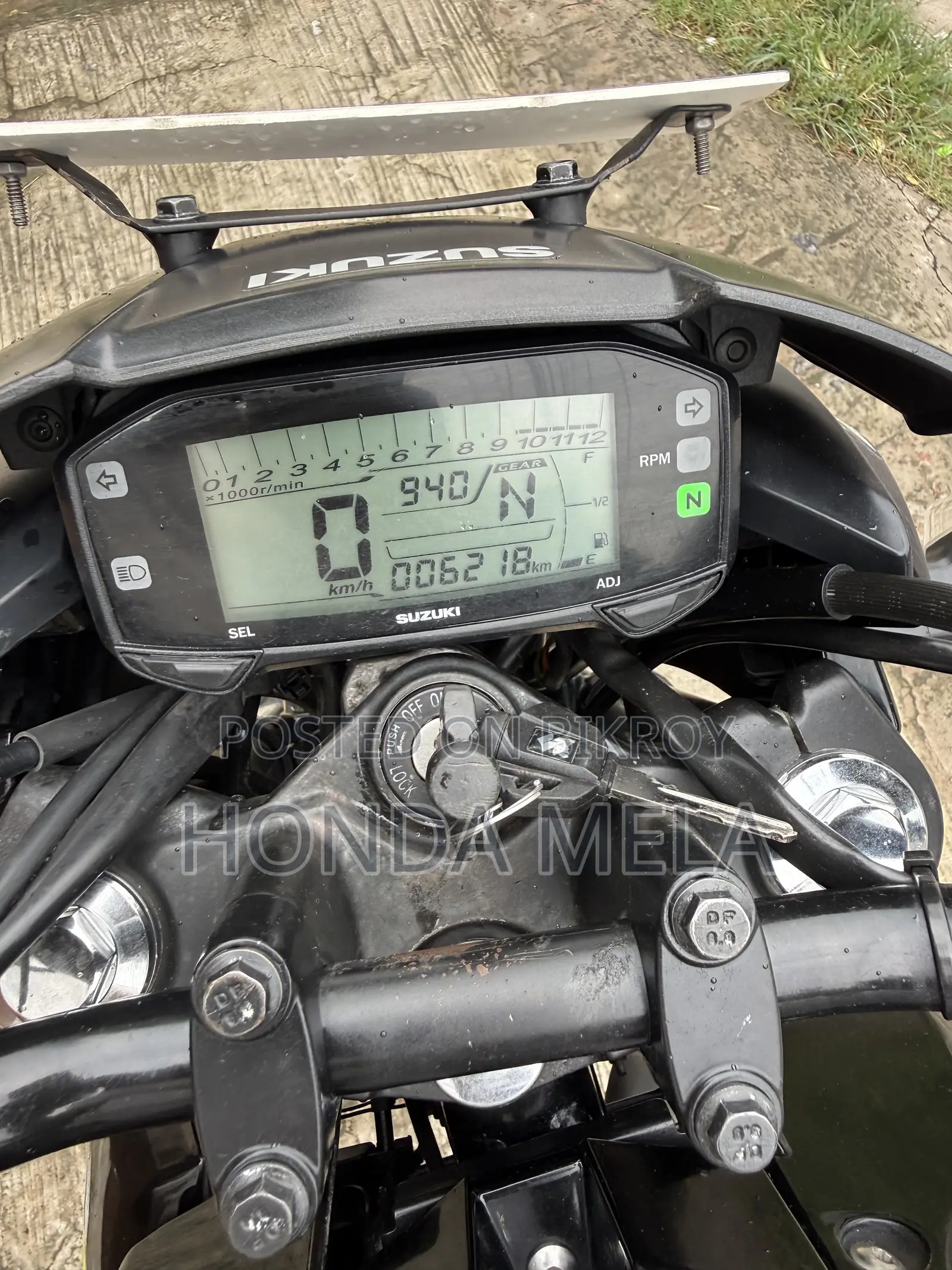 Suzuki Gixxer Monotone 2025 Black
