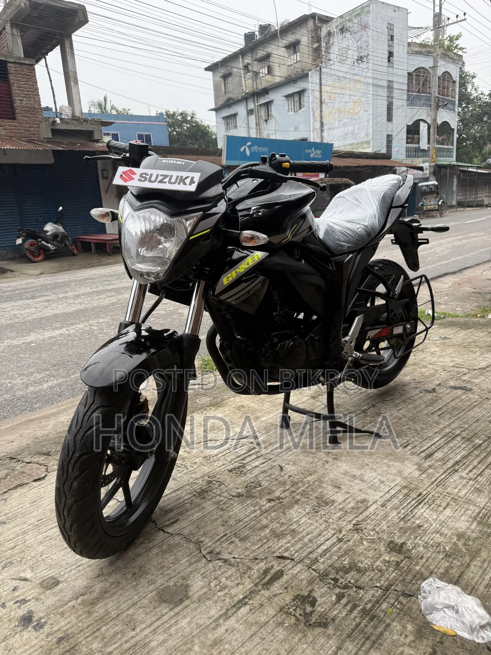 Suzuki Gixxer Monotone 2025 Black