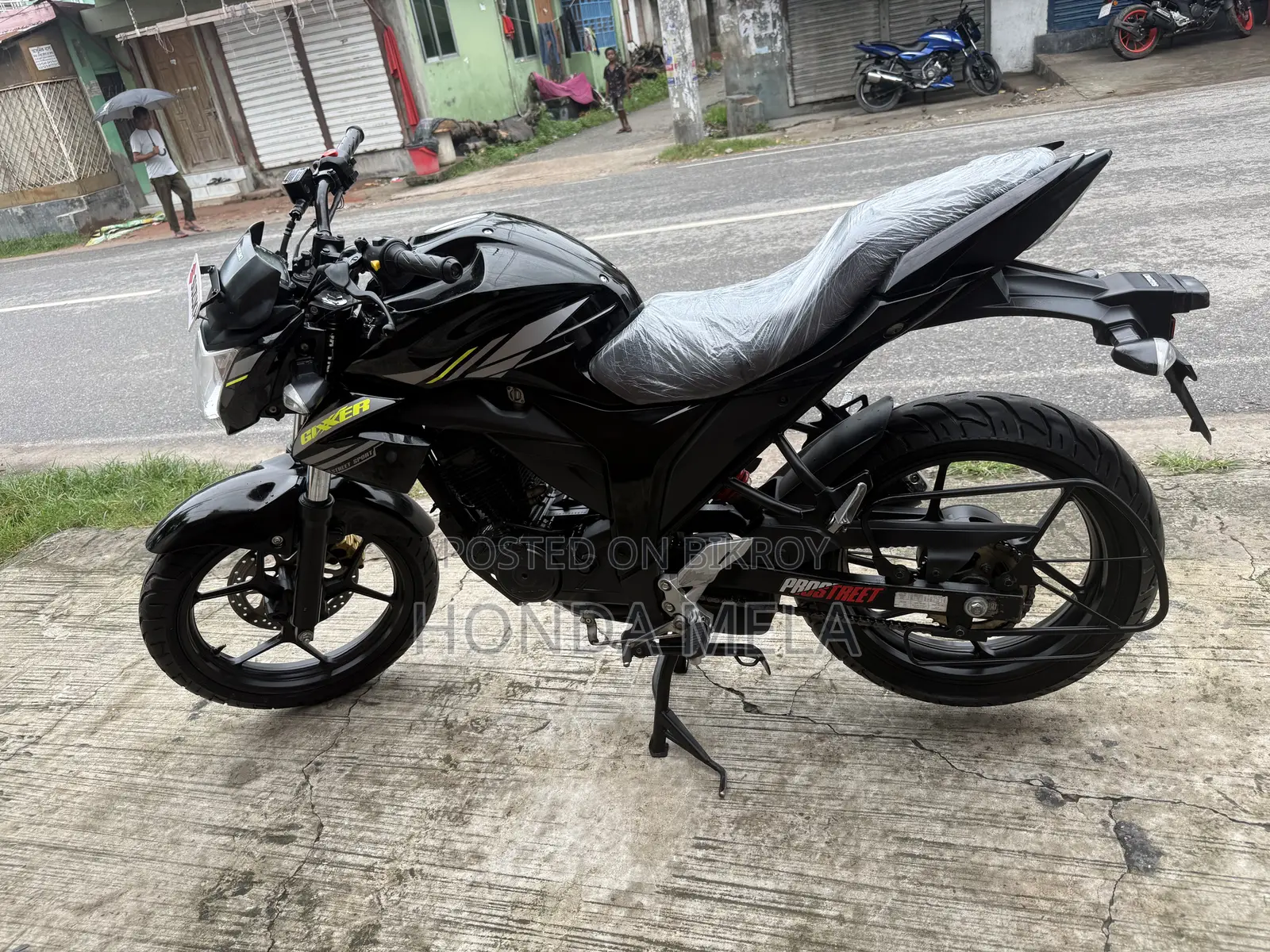 Suzuki Gixxer Monotone 2025 Black