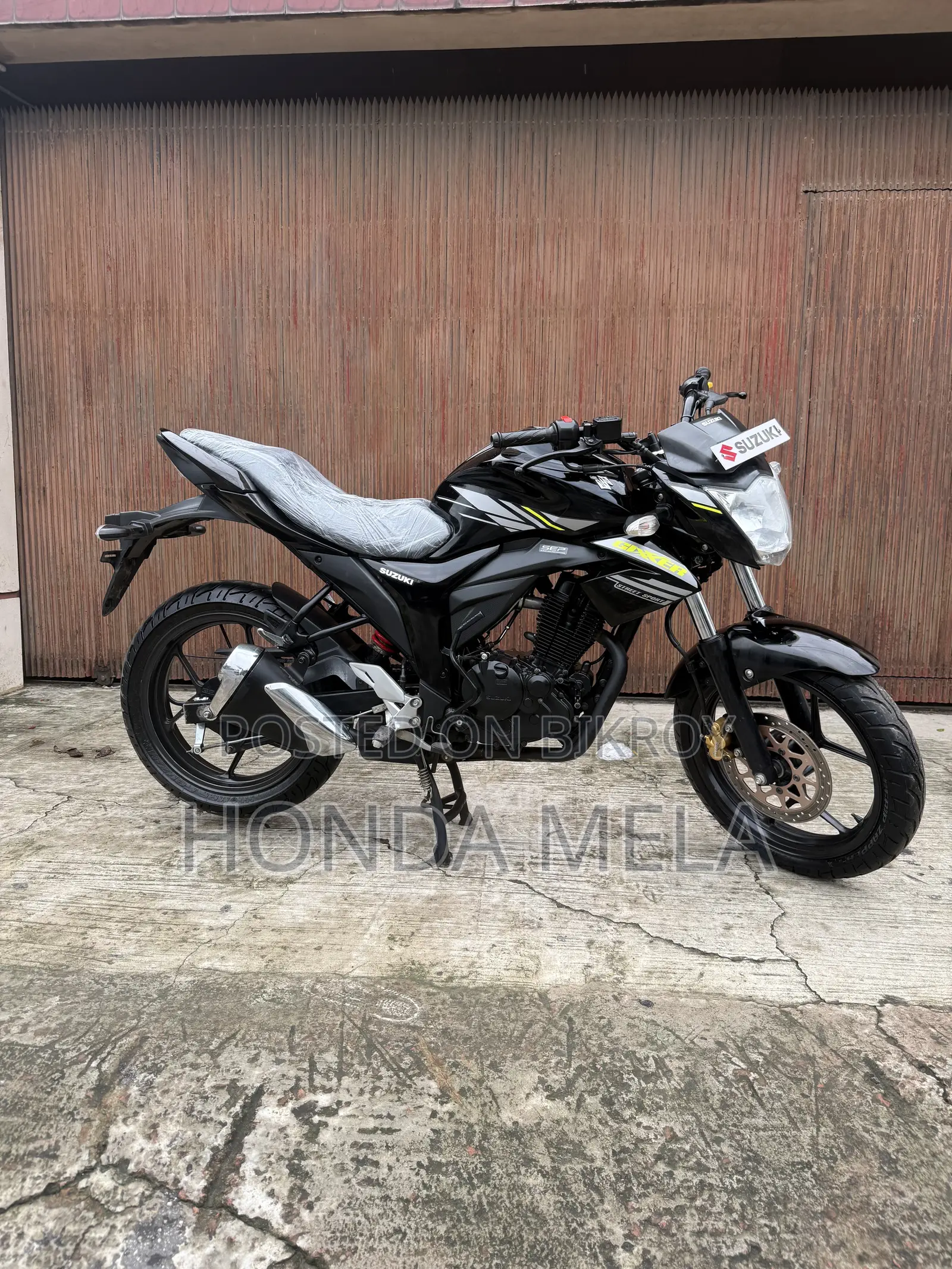 Suzuki Gixxer Monotone 2025 Black