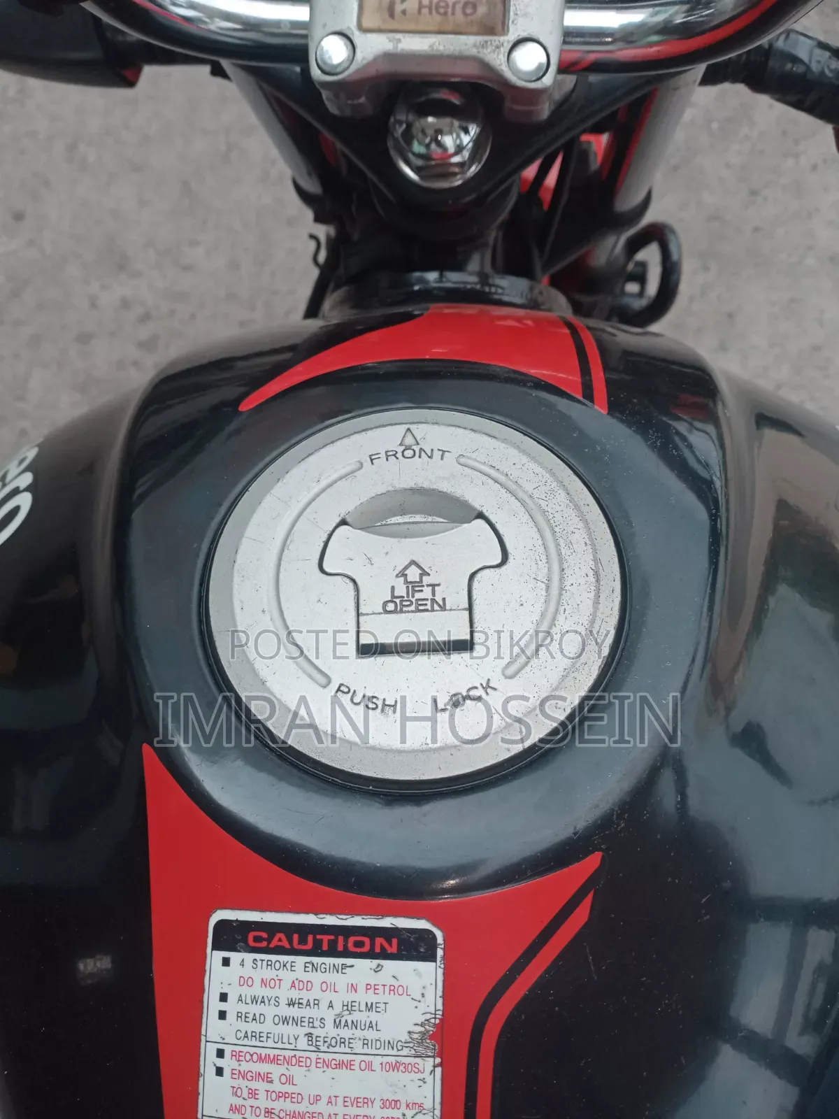 Hero Splendor iSmart 2018 Black