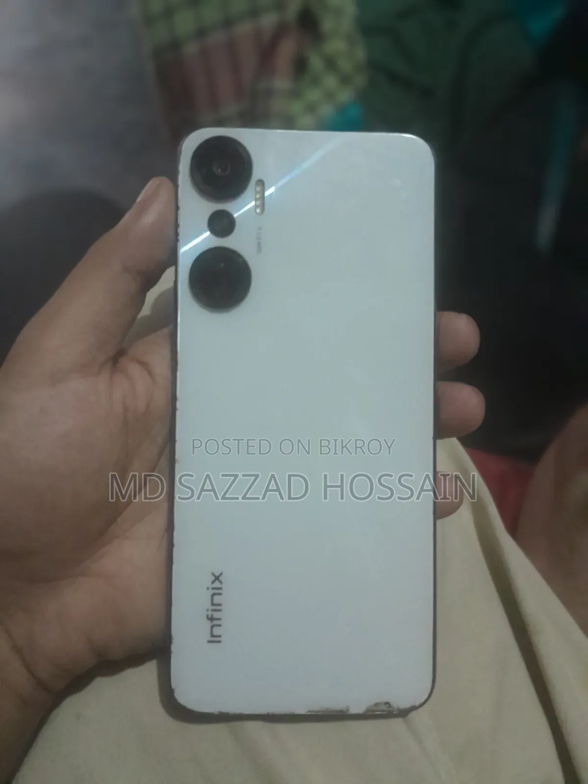 ইনফিনিক্স হট ২০ ১২৮ জিবি সাদা