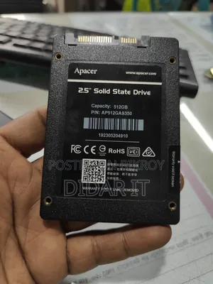 Apacer Panther 512GB SSD in excellent condition for sale!