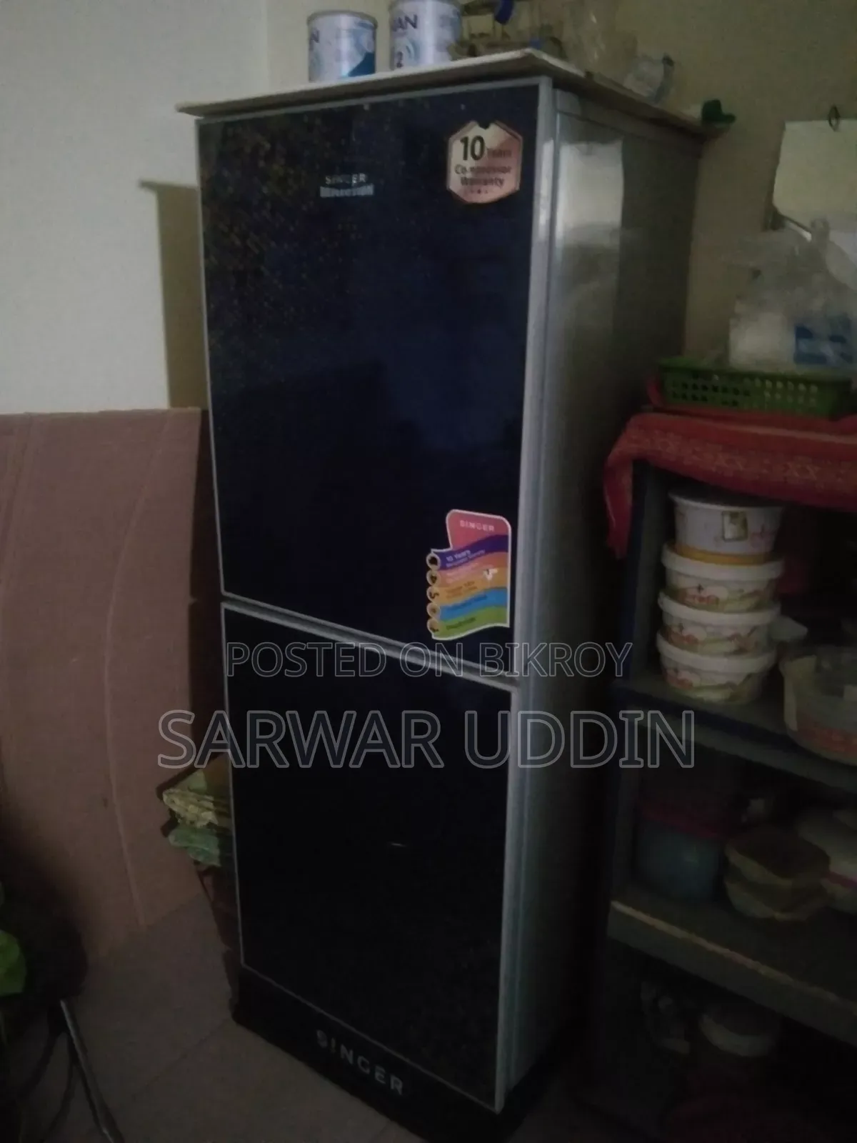 আর্জেন্ট একটি সিন্গার ফ্রিজ বিক্রি করা হবে