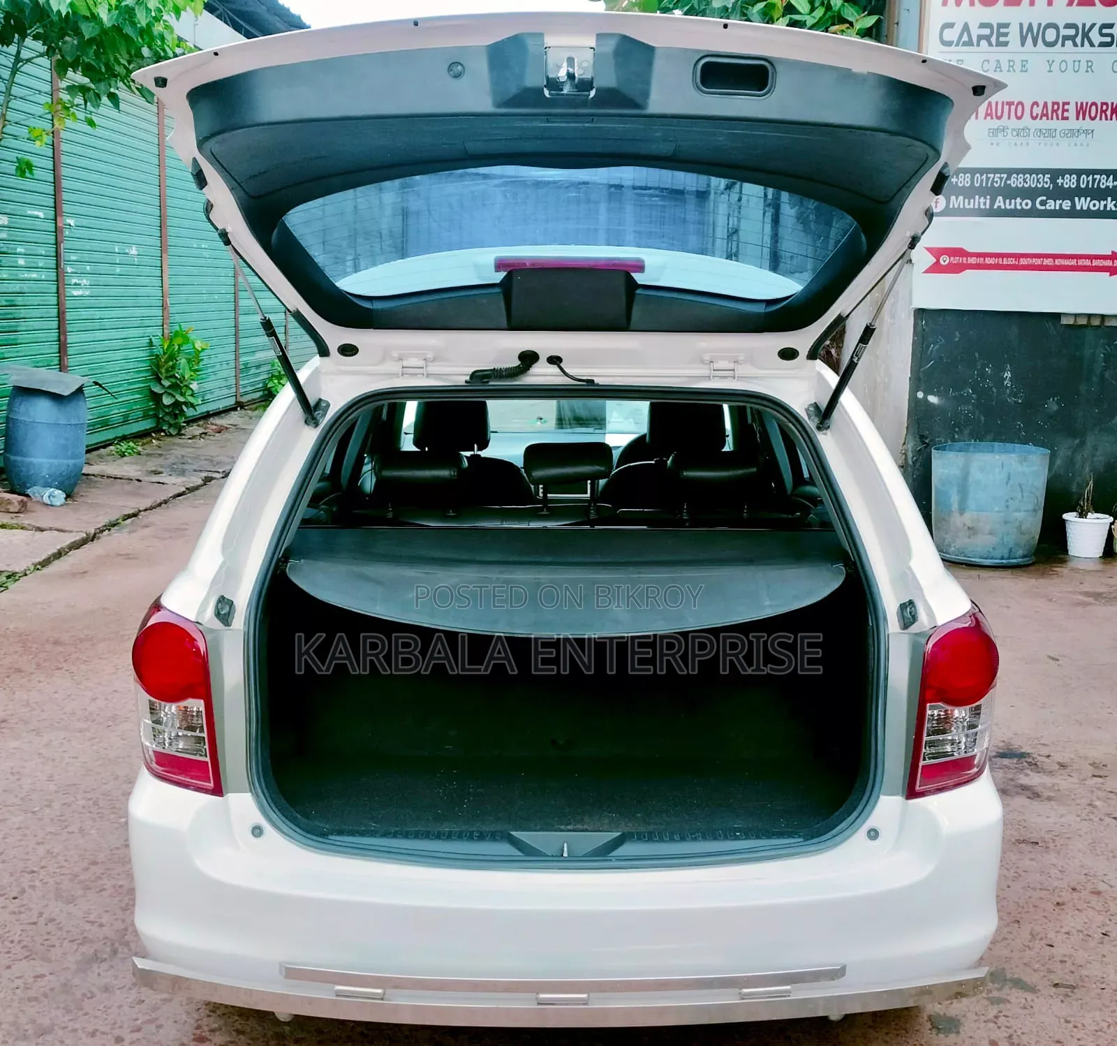 Toyota Corolla Fielder 1.5 Petrol Front Wheel Drive 2010 White