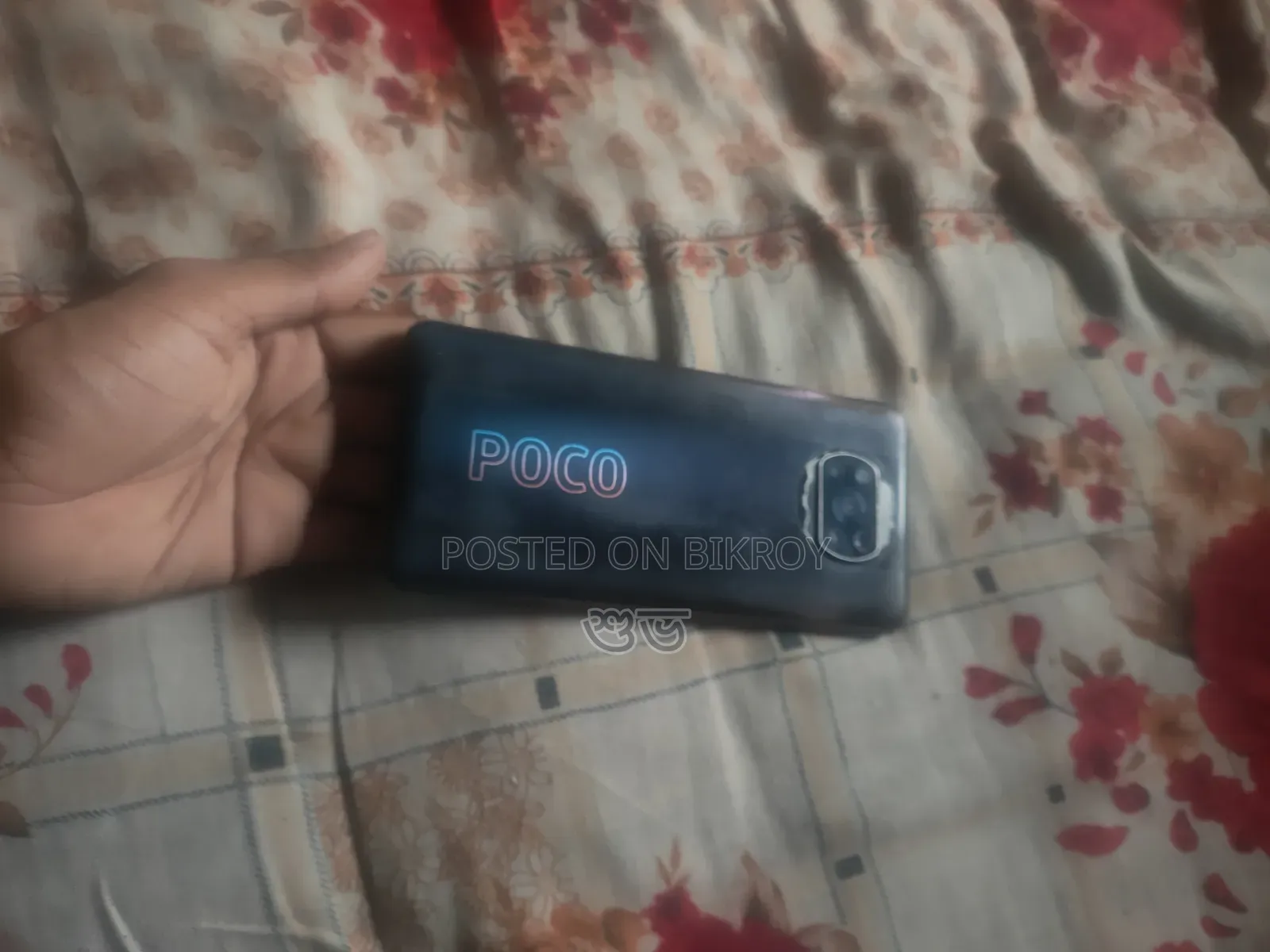 শাওমি পোকো এক্স৩ প্রো ১২৮ জিবি কালো
