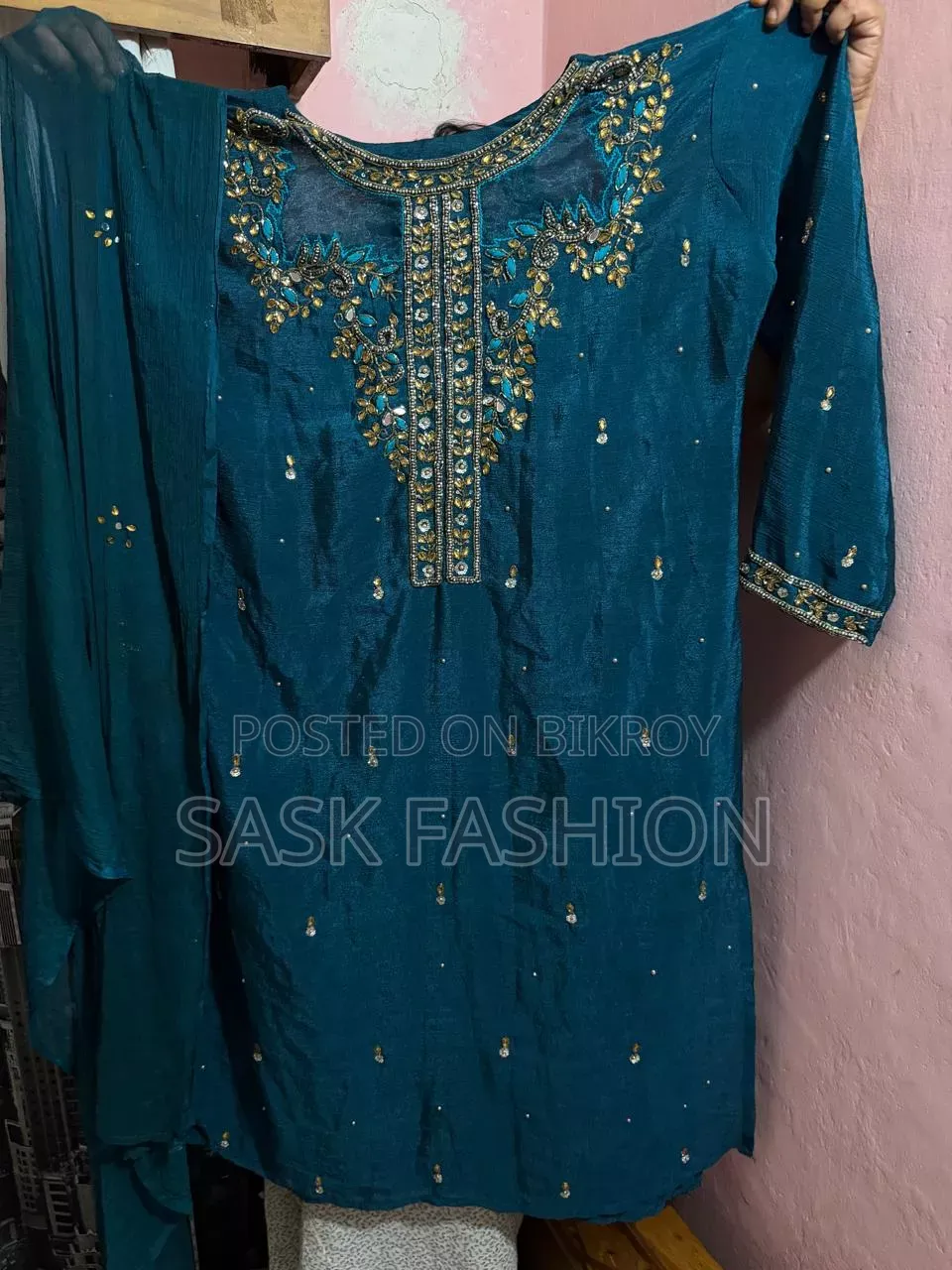 Karchupi Work Two-Piece Set