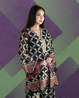 Premium Digital Chik and Mozlika Print Co-ord Set
