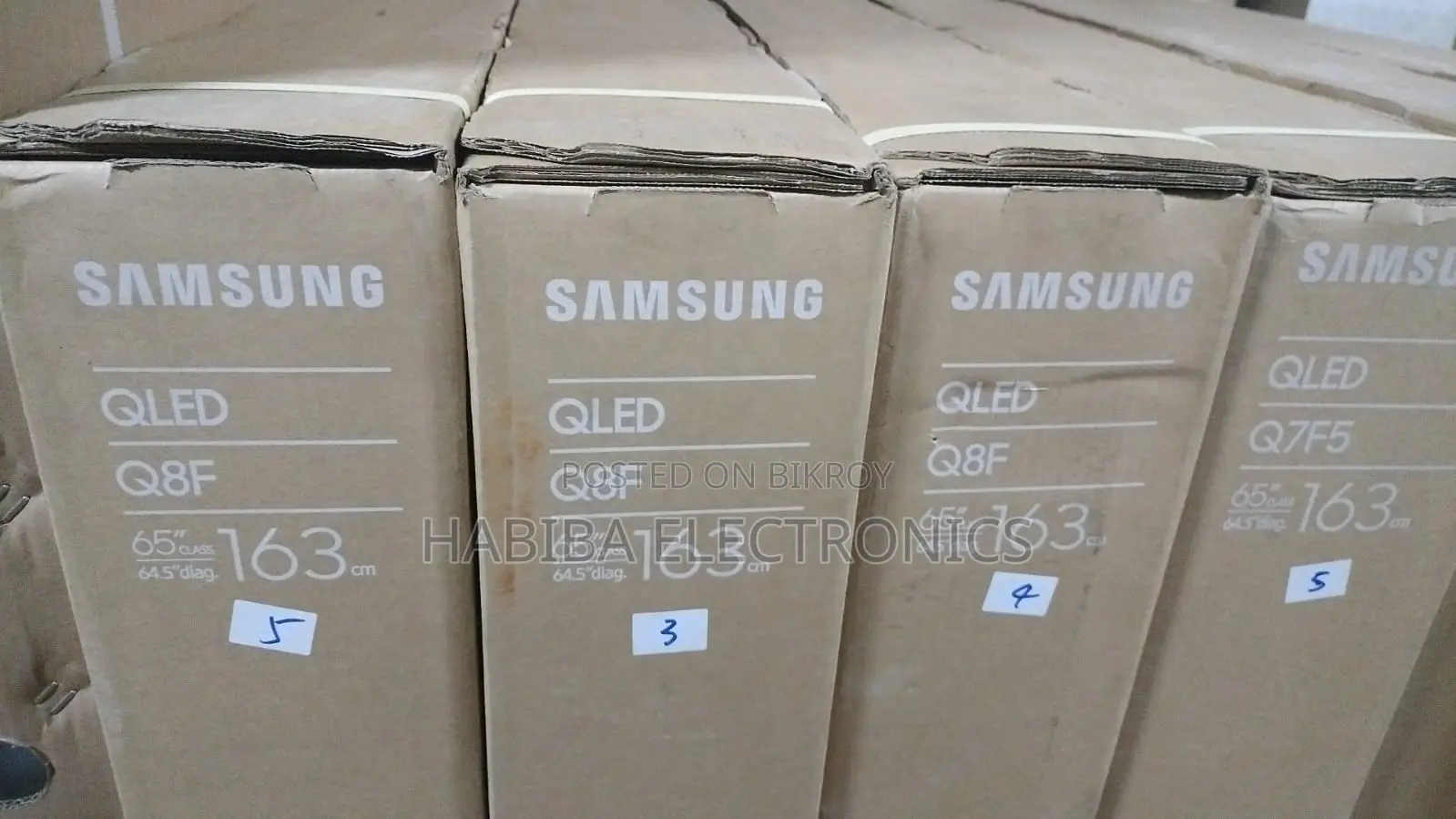 Samsung 65" Q8f Vision Ai Smart Qled Tv 2025