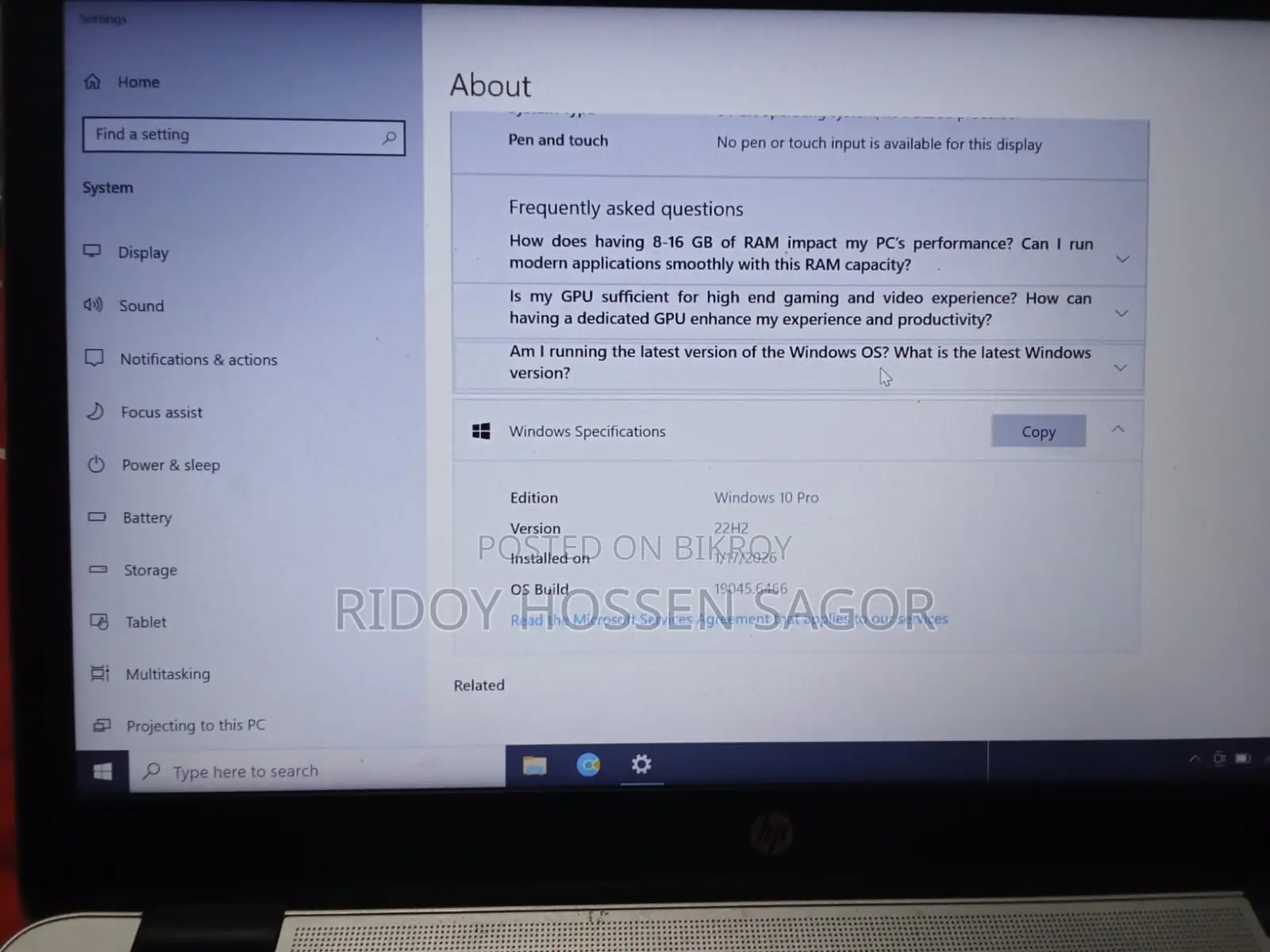 Laptop HP EliteBook 840 G4 8GB Intel Core I5 SSD 256GB