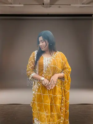 প্রিমিয়াম জর্জেট এমব্রয়ডারি ফোর-পিস