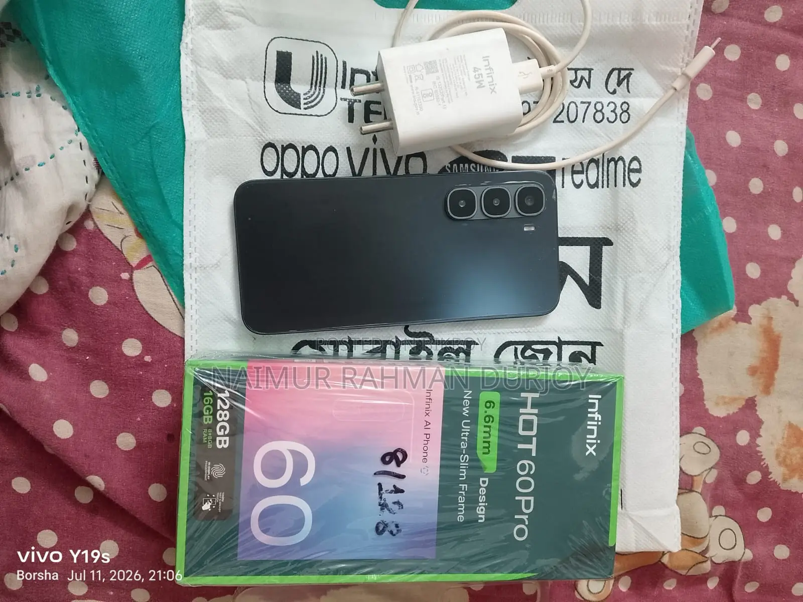 Infinix Hot 60 Pro 128 GB Black