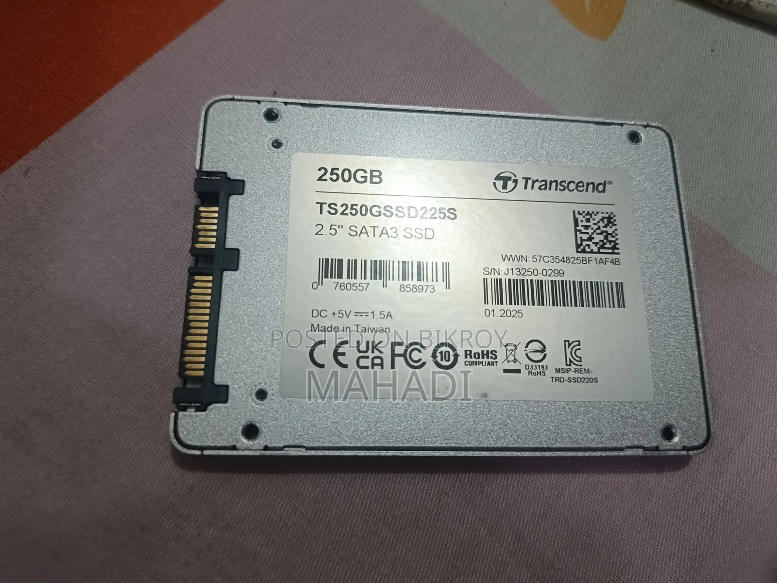 Transcend 250 SSD