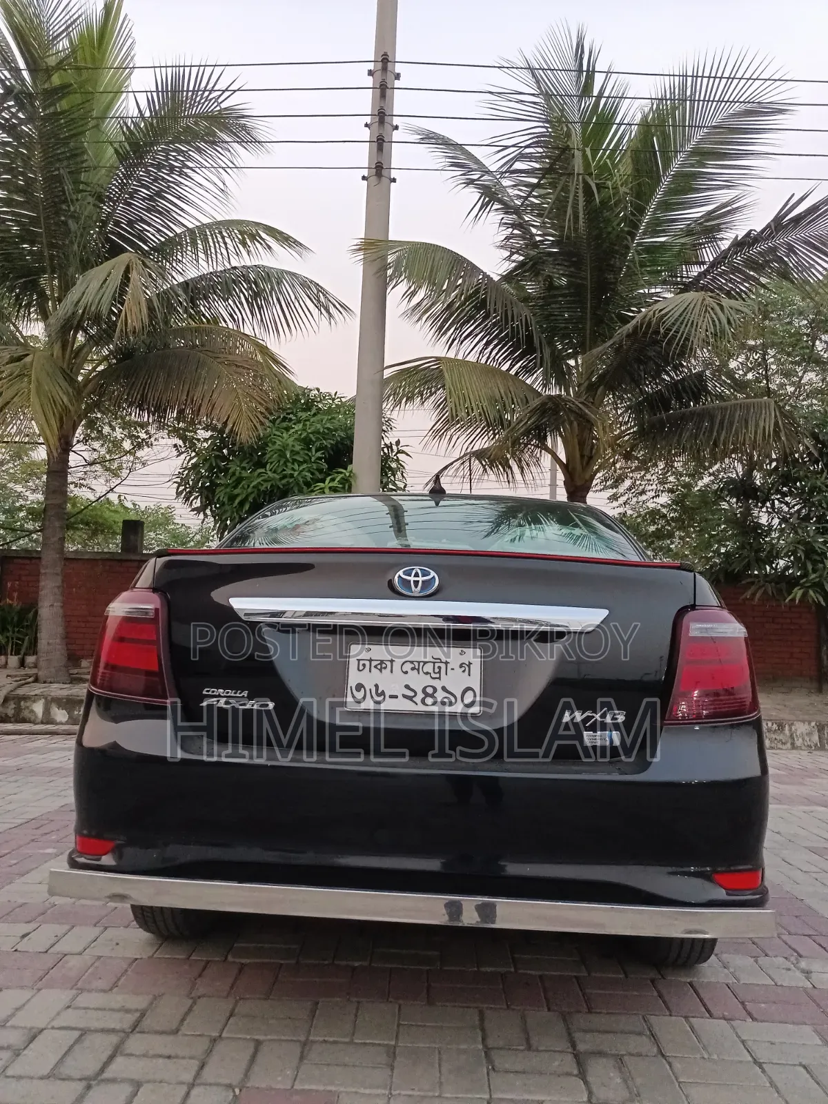 Toyota Axio 2017 Black