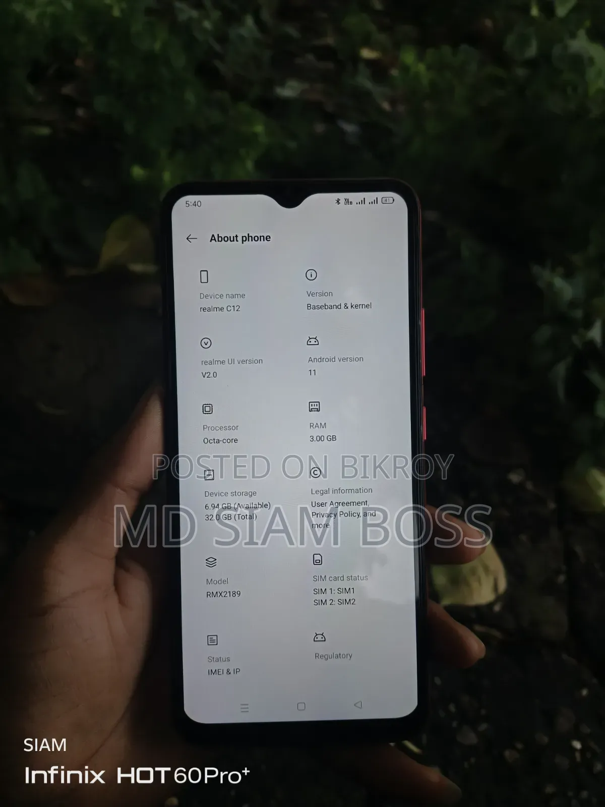 Realme C12 32 GB Red