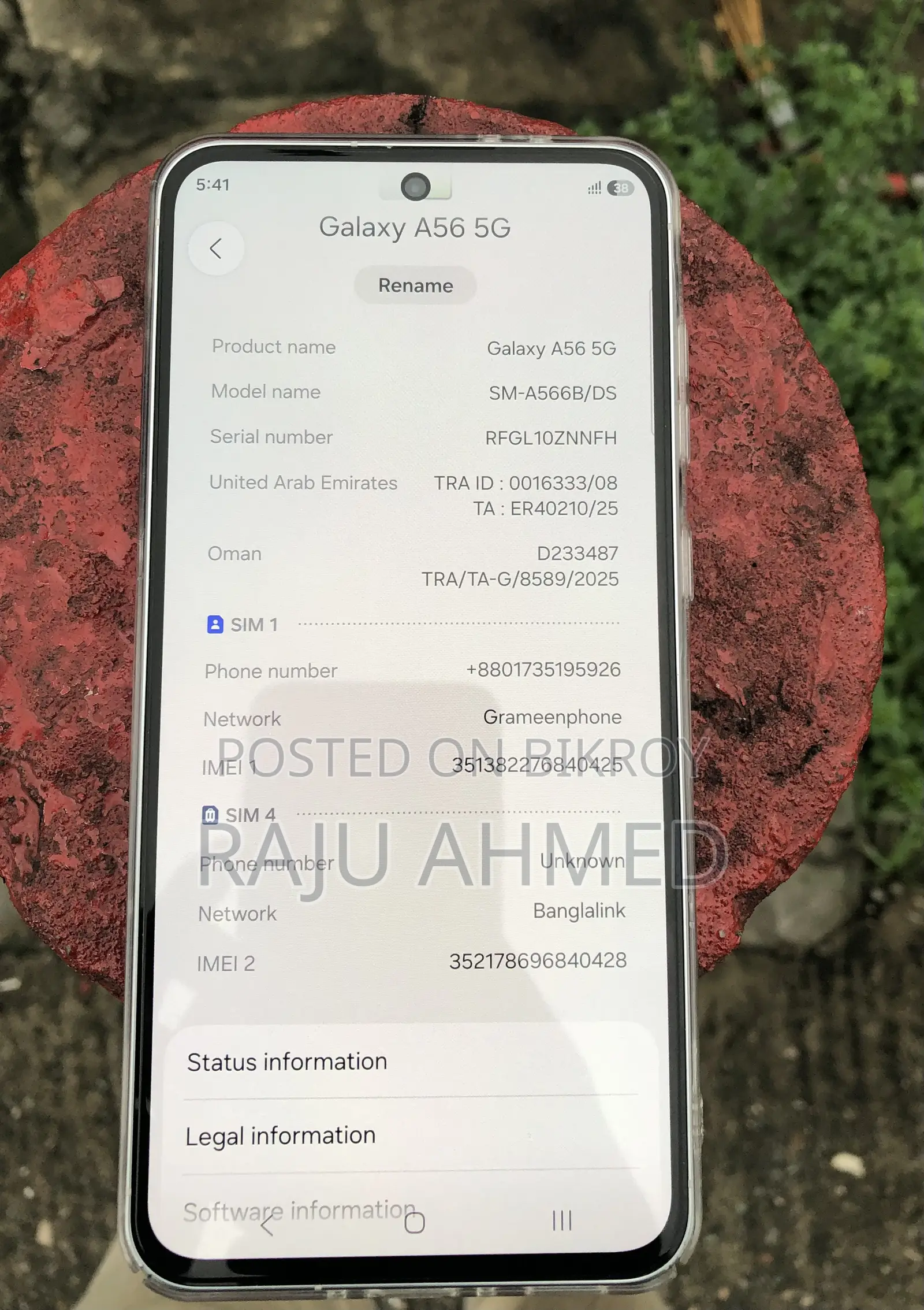 Samsung Galaxy A56 256 GB Silver