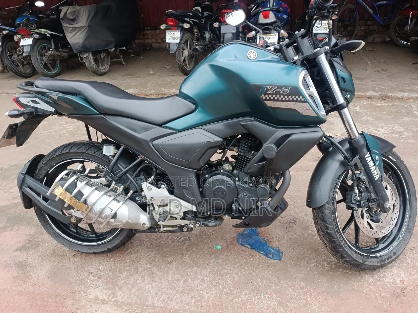 ইয়ামাহা এফজেডএস ভি৩ ২০২২ সবুজ